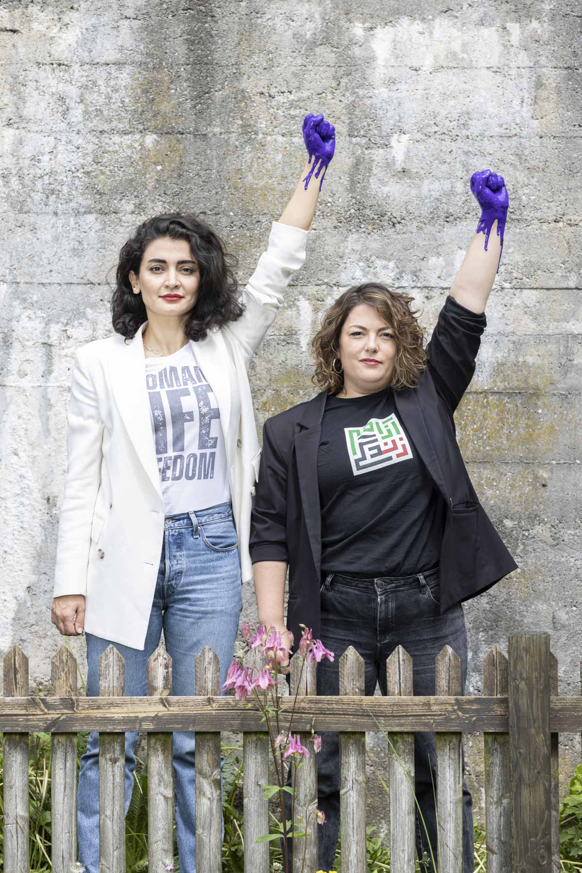 Maryam Banihashamy & Tamara Funiciello by Monika Flückiger